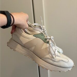 New Balance Mens Sea Salt 327 MS327FS1 Athletic Running Shoes Size US 10